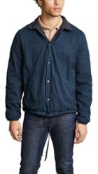 Save Khaki Berber Lined Warm Up Jacket