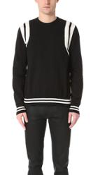 Calvin Klein Collection Riding Intarsia Sweater