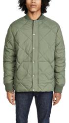 Madewell Diamond Quilted Bomber Jacket