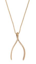Giles Brother Wishbone Ball Chain Necklace