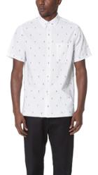 Ps By Paul Smith Dancing Dice Print Shirt