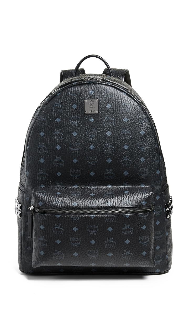 Mcm Stark Large Side Stud Backpack