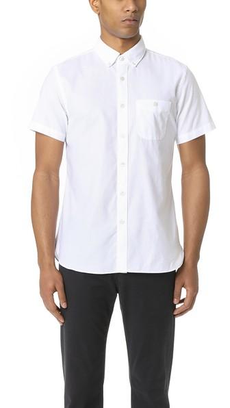 Todd Snyder Short Sleeve Pique Shirt