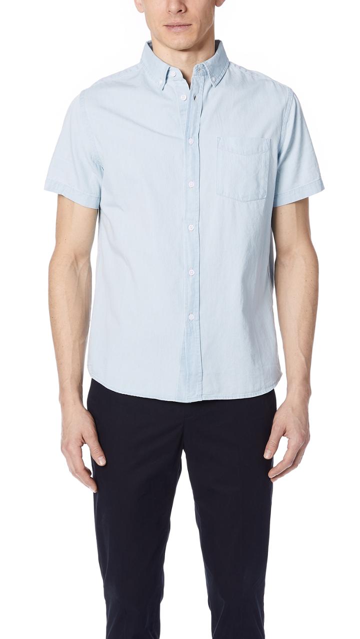 Saturdays Nyc Esquina Button Down Shirt