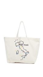 Maison Kitsune Xxl Italia Tote Bag