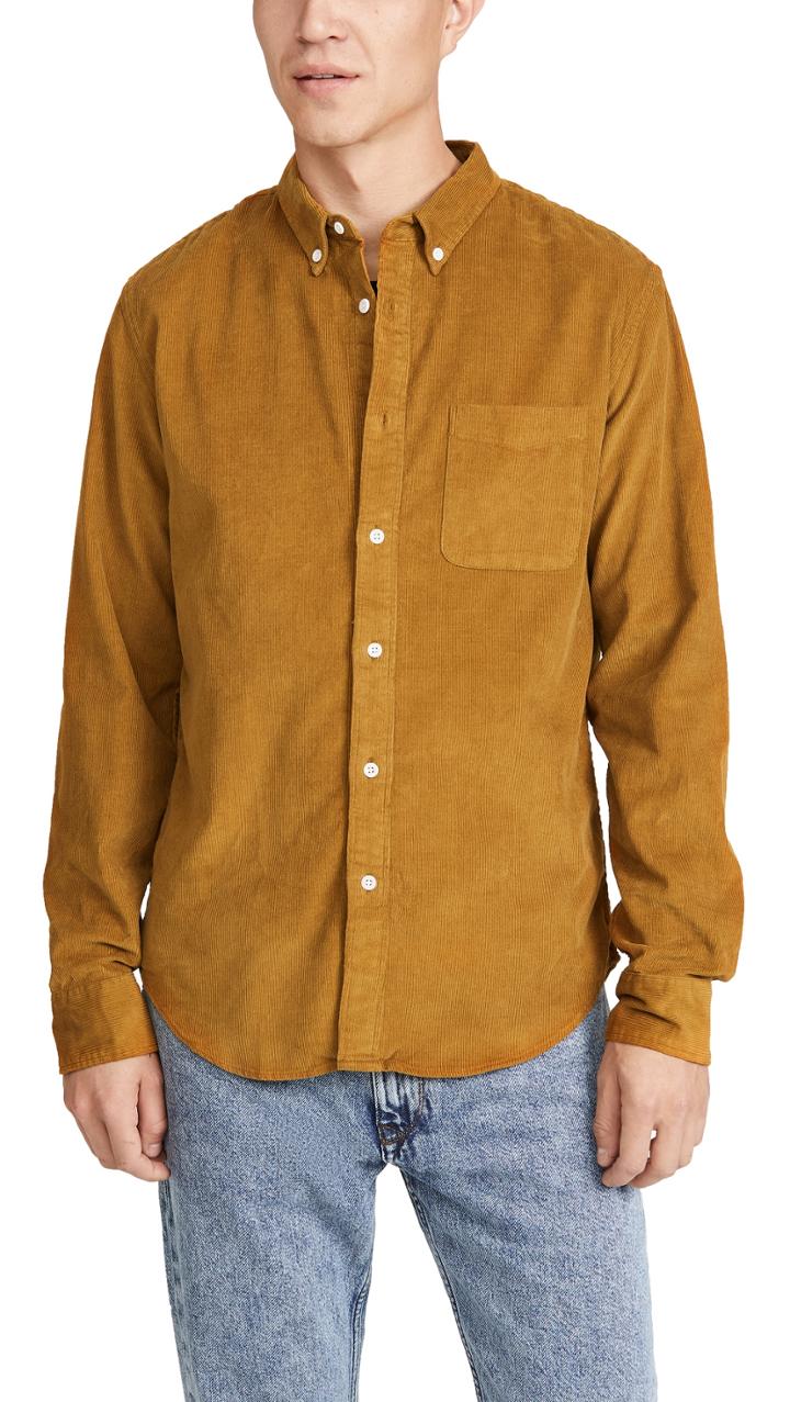 Madewell Mid Wale Corduroy Shirt