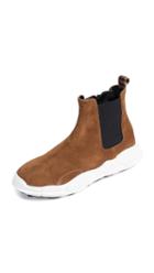Versus Suede Sneaker Boots