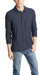 Billy Reid Stripe Polo Shirt
