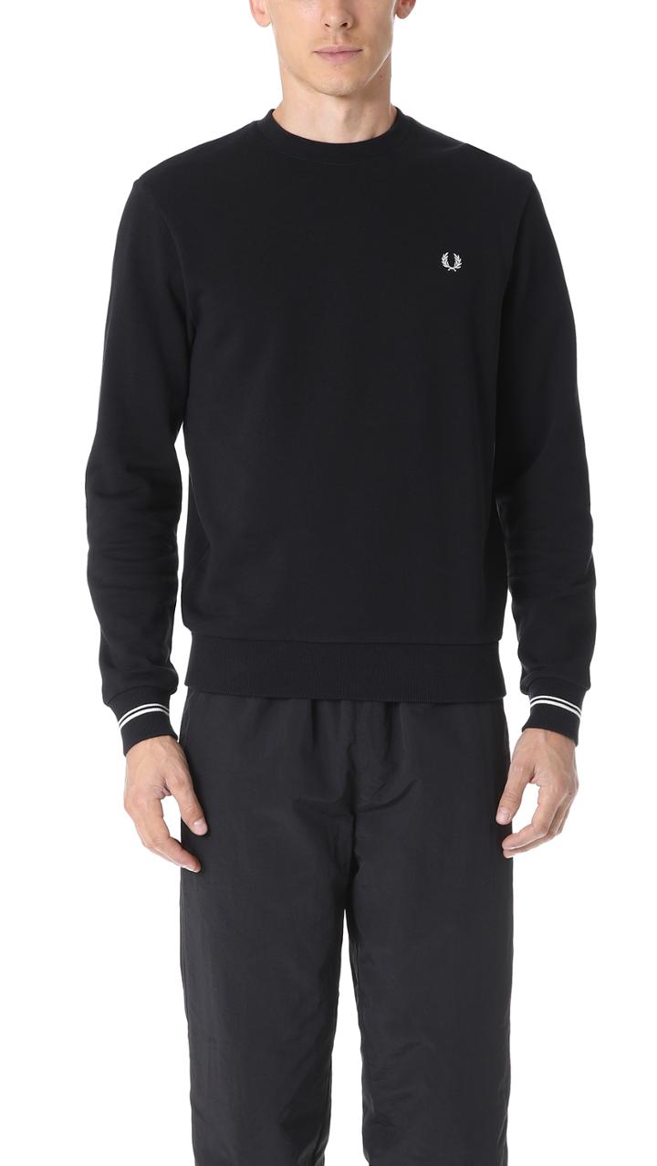 Fred Perry Crew Sweatshirt