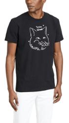 Maison Kitsune Ancora Tu Fox Head T Shirt