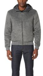 Z Zegna Faux Fur Reversible Hoodie