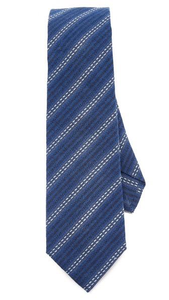 Thomas Mason Broken Stripe Tie