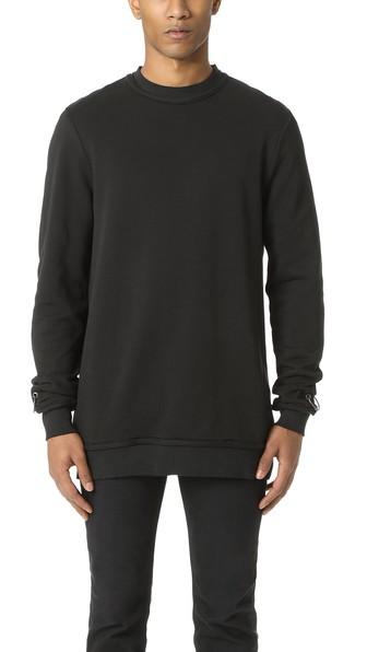 Damir Doma Wim Heavy Jersey Crew Sweatshirt