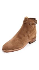 R M Williams Suede Buckle Boots