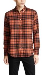 Schnayderman S Large Check Twill Shirt