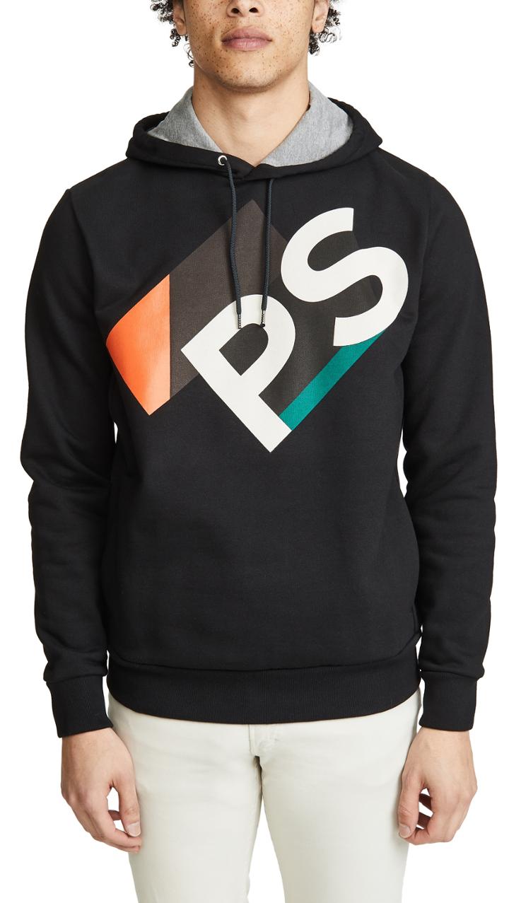 Ps Paul Smith Large Logo Hoodie