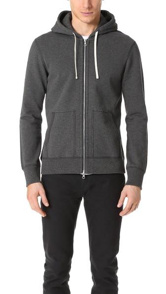 Reigning Champ Mid Weight Terry Full Zip Hoodie