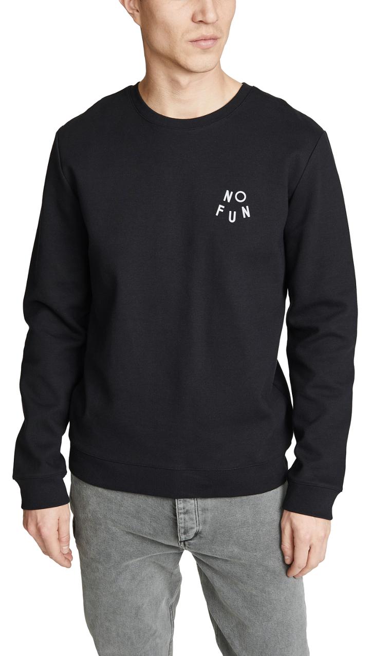 A P C No Fun Sweatshirt