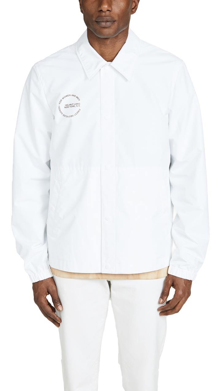 Helmut Lang Circle Logo Stadium Jacket
