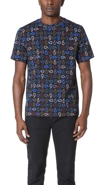 Ps By Paul Smith Regular Fit Tee With Multi Dot Print