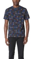 Ps By Paul Smith Regular Fit Tee With Multi Dot Print