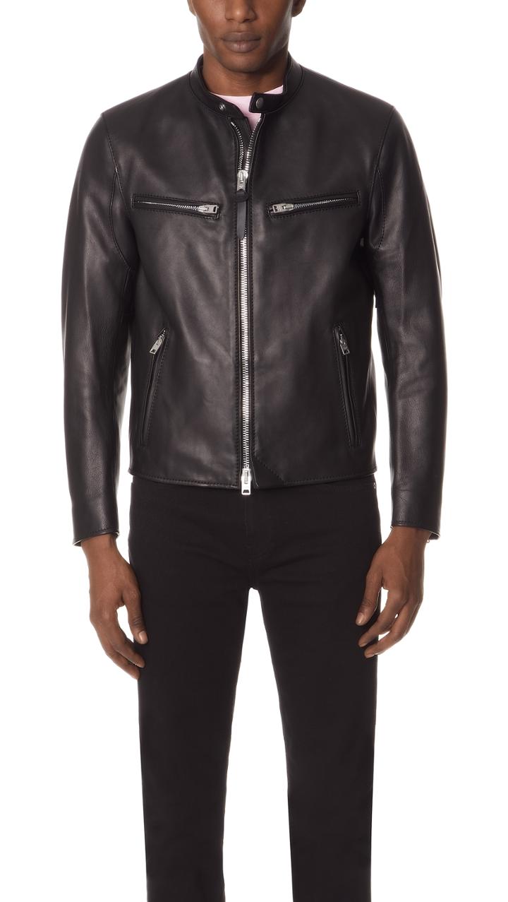 Coach 1941 Leather Racer Jacket