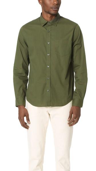 Vince Garment Washed Shirt