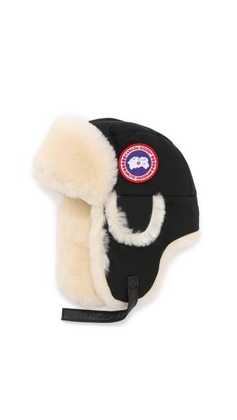 Canada Goose Arctic Tech Shearling Pilot Hat