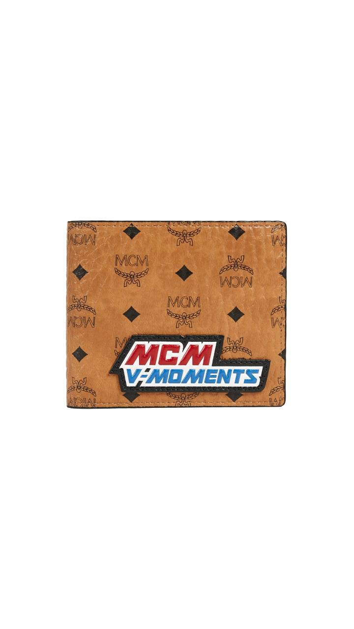 Mcm Victory Patch Bifold Wallet