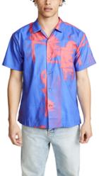 Double Rainbouu Palm Tree Hawaiian Shirt