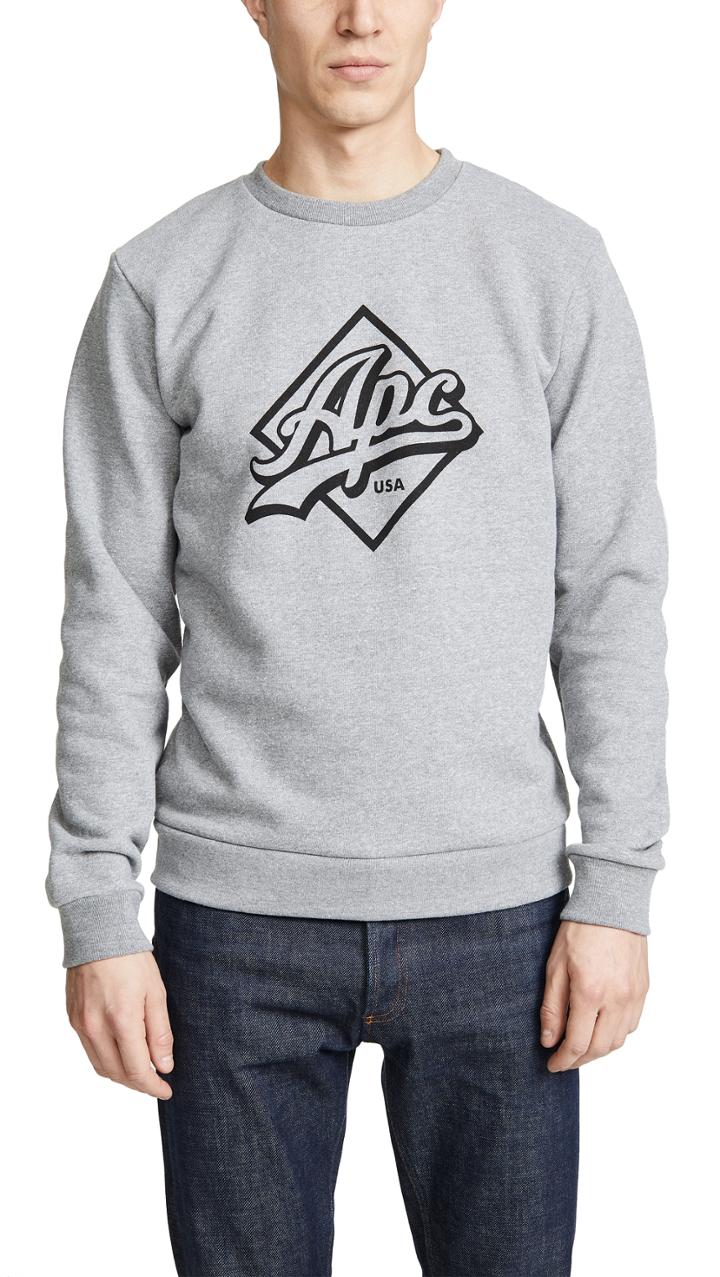 A P C Sherman Sweatshirt