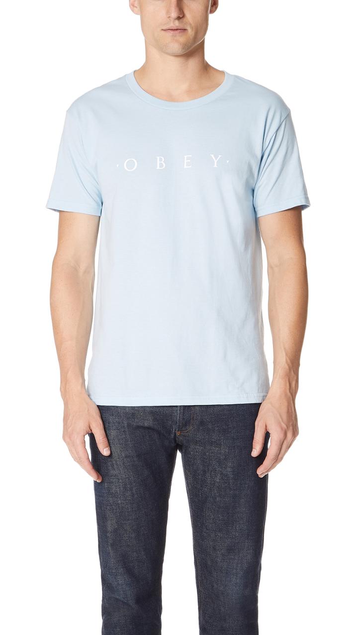 Obey Novel Short Sleeve Tee