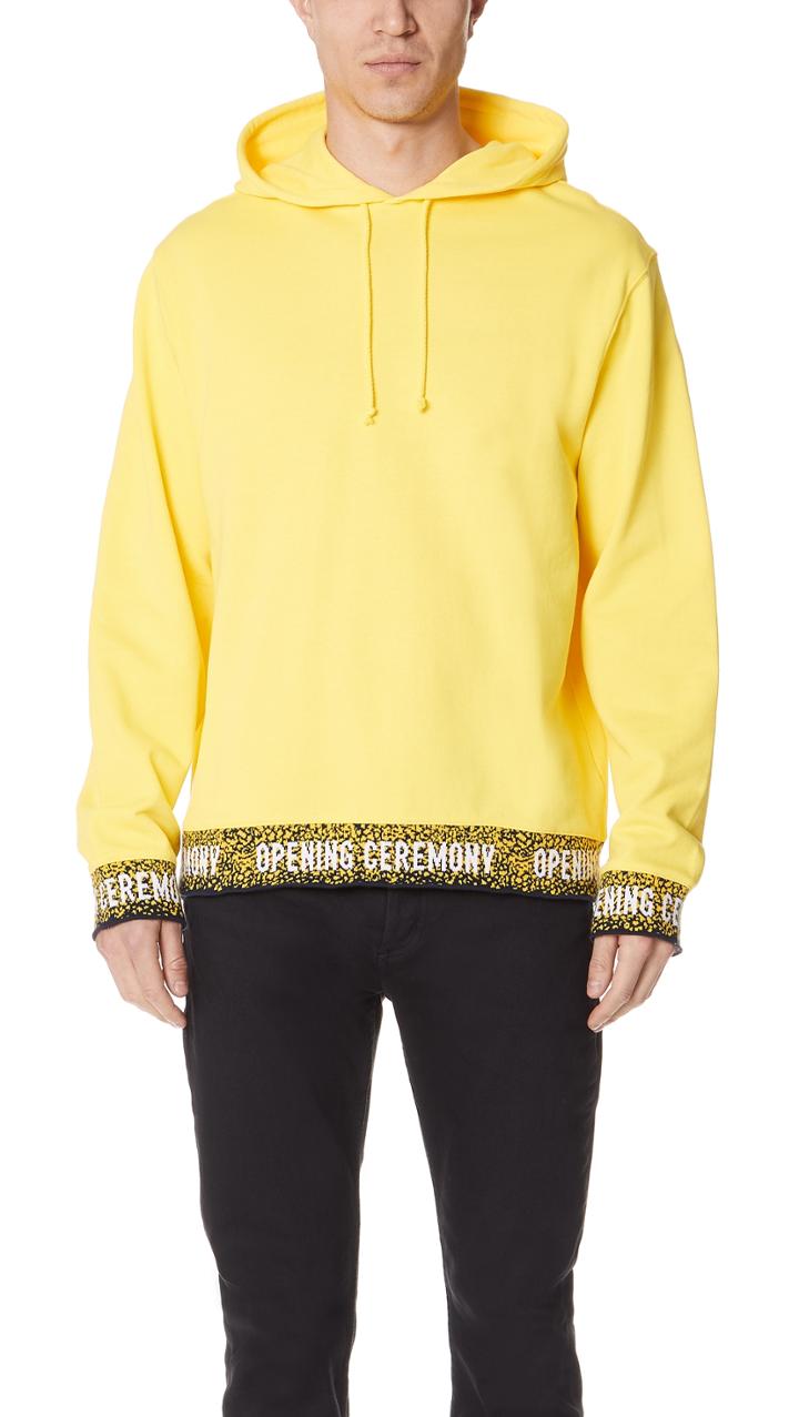 Opening Ceremony Oc Elastic Logo Hoodie
