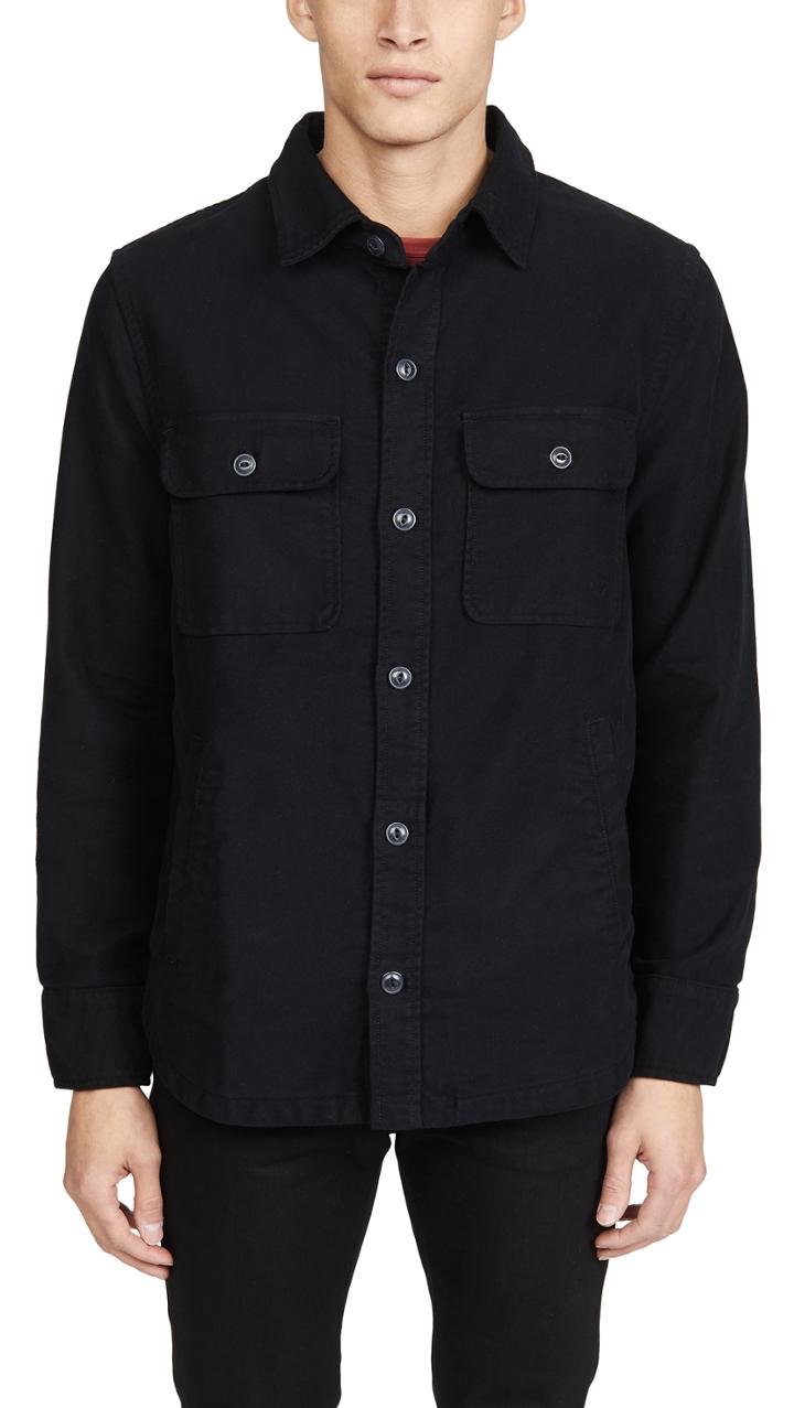 Save Khaki Moleskin Cpo Shirt Jacket