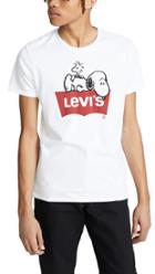 Levi S Red Tab Peanuts Perfect Graphic Tee Shirt