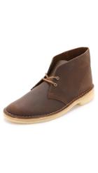 Clarks Leather Desert Boots