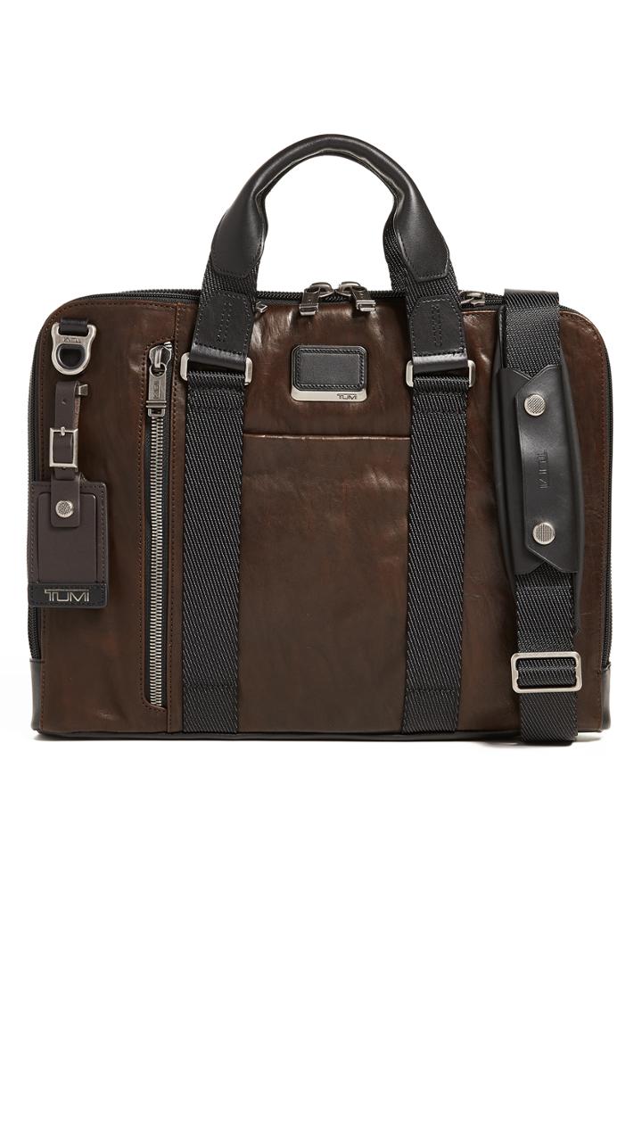 Tumi Alpha Bravo Aviano Slim Briefcase