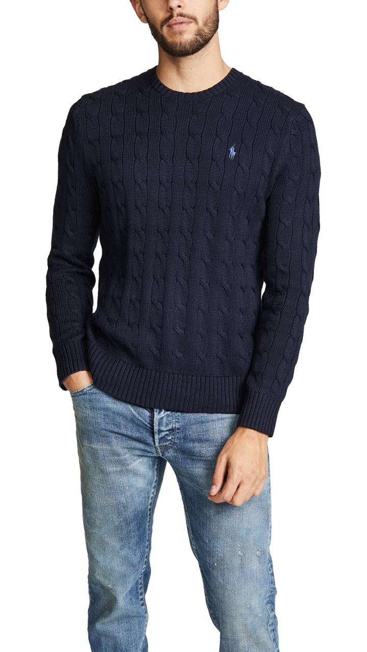 Polo Ralph Lauren Long Sleeve Crew Neck Sweater