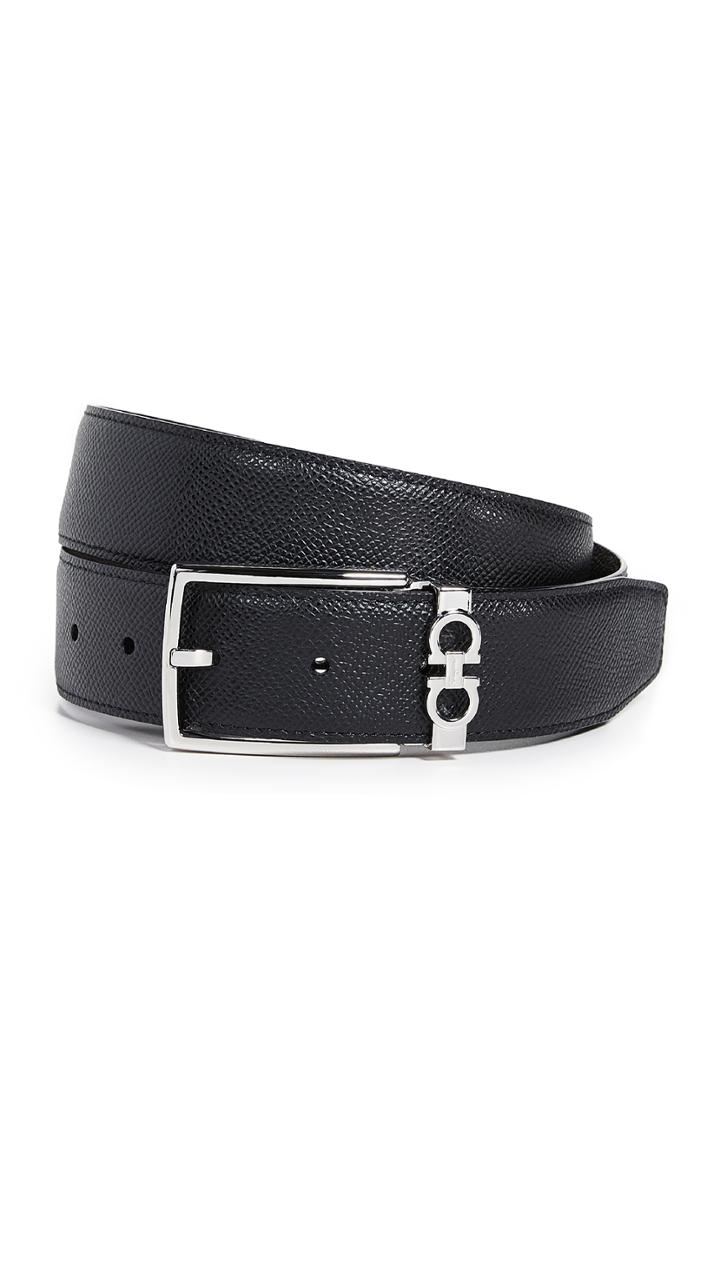 Salvatore Ferragamo Gancio Reversible Belt