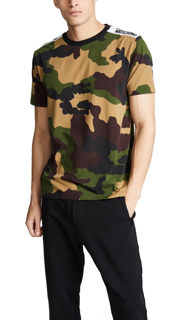 Moschino Camo Tee