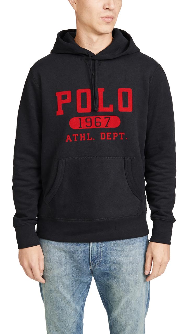 Polo Ralph Lauren Vintage Fleece Pullover Hoodie