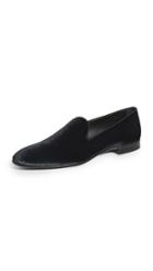 Boss Hugo Boss Glam Velvet Slip On Loafers