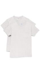 Velva Sheen 2 Pack Short Sleeve Pocket Tee