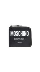 Moschino Zip Around Logo Wallet