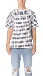 Msgm Allover Print Tee