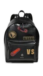 Versus Embellished Leather Backpack