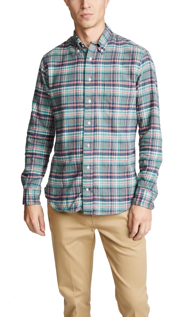 Gitman Vintage Candy Plaid Shirt