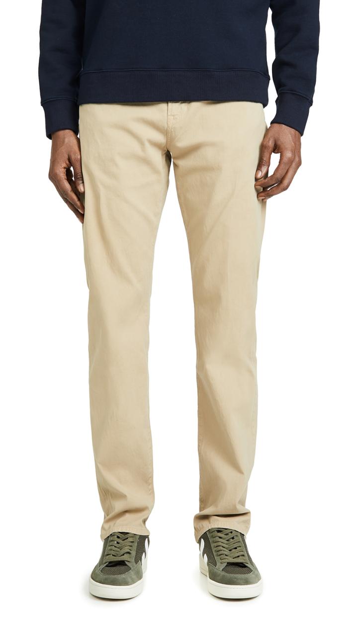 Citizens Of Humanity Luxury Gage Classic Straight Jeans In Sand