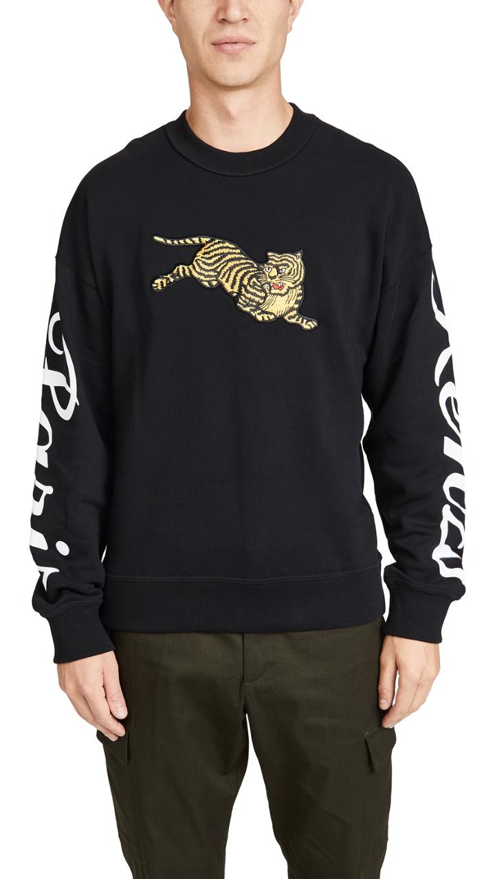 Kenzo Jumping Tiger Crew Neck Sweatshirt
