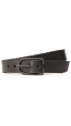 Cause And Effect Leather Belt With Paint Detail